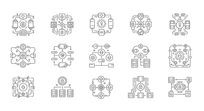 Collection of mechanical diagrams