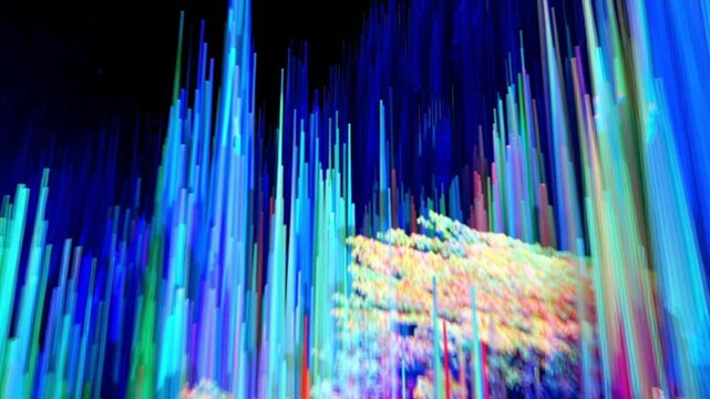 Modern infographic timeline with bright colors, clean layout, and visual explanation of sequential information