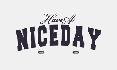 Retro Vintage College Varsity Typography T-shirt and Poster Graphic Template Vector