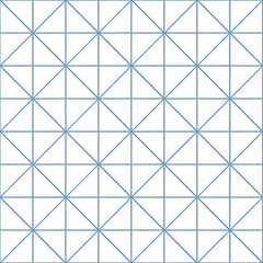 A geometric grid with intersecting lines creating symmetrical patterns