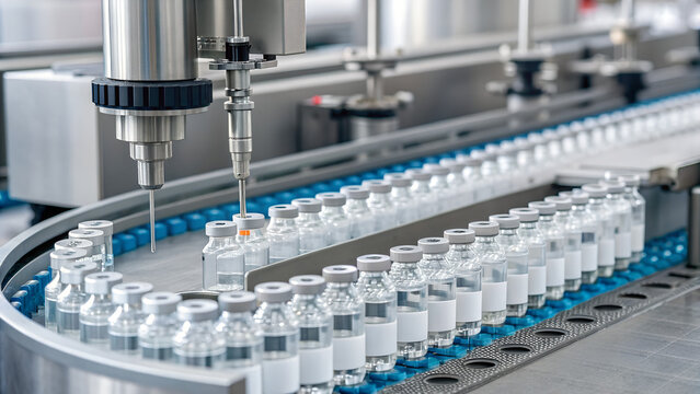 Final Fill Finish Stage Automated Filling Line Precise Needle Dispensing ADC Liquid Formulated Vial