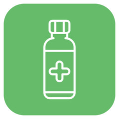 Fototapeta premium Chlorine icon vector image. Can be used for Laundry.