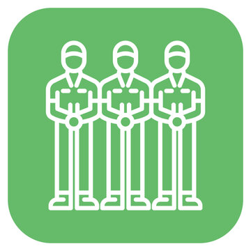 Group Golf icon vector image. Can be used for Golf.