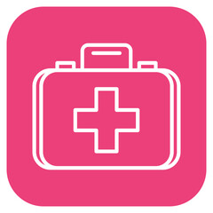 Obraz premium First Aid Kit icon vector image. Can be used for Shooting.
