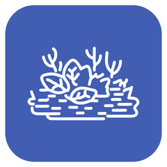 Obraz premium Forest Floor icon vector image. Can be used for Rainforest.