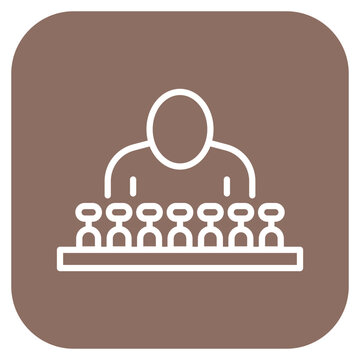 Obsessive Behavior icon vector image. Can be used for Addiction.
