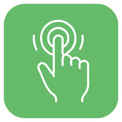 Haptic Feedback icon vector image. Can be used for Cyberpunk.