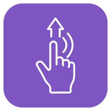 Gesture Control icon vector image. Can be used for Cyberpunk.