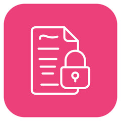 Fototapeta premium File Unlock icon vector image. Can be used for Documents And Files.