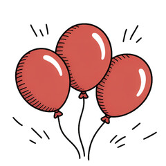 happy birthday balloons