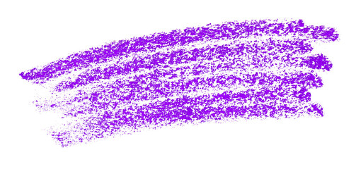 purple pencil strokes isolated on transparent background