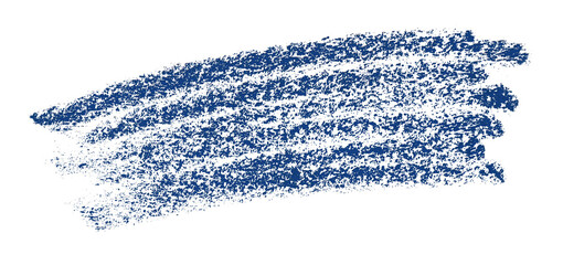 blue pencil strokes isolated on transparent background