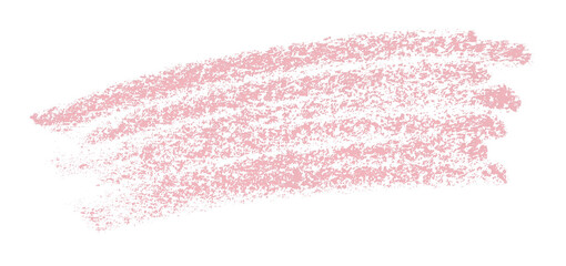 pink pencil strokes isolated on transparent background