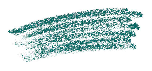 green pencil strokes isolated on transparent background