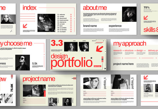 Modern Creative Portfolio Presentation Template