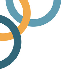 Business Geometric Corner Illustration