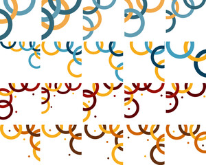 Business Geometric Corner Illustration