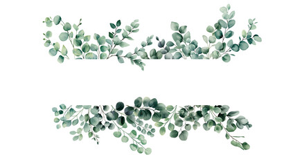Eucalyptus Leaves Clipart for Design Projects and Crafts