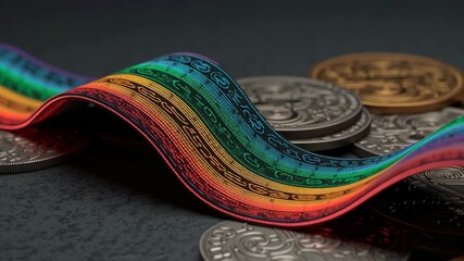 Saint Patrick's Day in the futture concept. Saint Patrick's Day in the future concept.