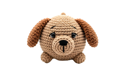 Cute Amigurumi Crochet Puppy Plush Toy