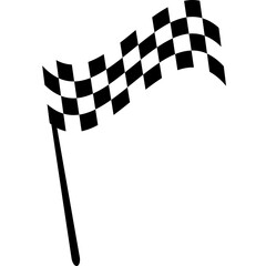 Racing Flag Illustration