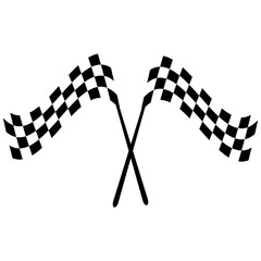Racing Flag Illustration
