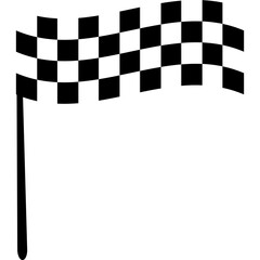 Racing Flag Illustration