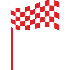 Racing Flag Illustration