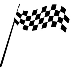 Racing Flag Illustration