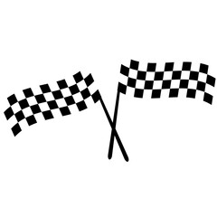 Racing Flag Illustration