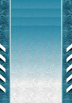 WAVING DESIGN BACKGROUND FOR SUBLIMATION JERSEY