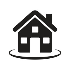Real estate icon. Home icon