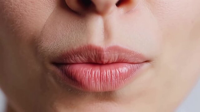 Closeup of a smiling face showing teeth