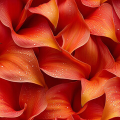 Gloriosa Lily petals texture seamless botanical floral background