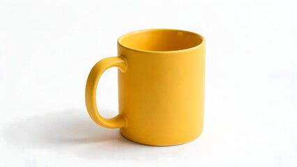 YellowCeramicCoffeeMug