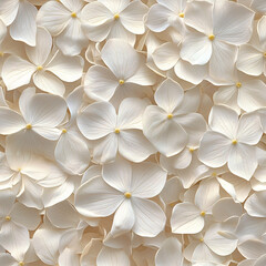 Seamless Sambac Jasmine petals texture background