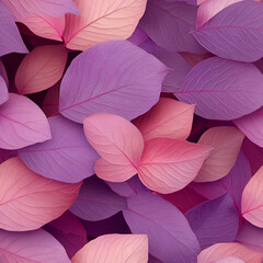 Seamless salvia petals texture botanical floral background