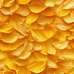 Seamless Sunflower petals texture background