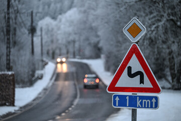 neige froid hiver Belgique Ardennes