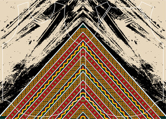 INSPIRED TRIBAL VECTOR TEMPLATE FULL SUBLIMATION JERSEY © Jerson Graphics