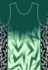 GREEN SHADES ABSTRACT FULL SUBLIMATION JERSEY © Jerson Graphics
