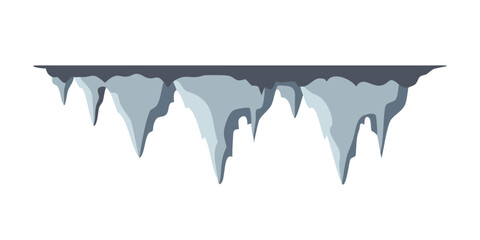 Ice cave formation
