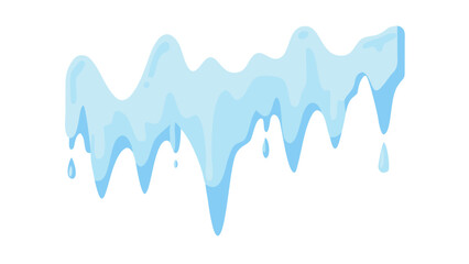 Icy blue drips © MST RABEYA BEGUM