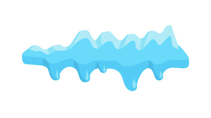 Abstract blue wave illustration
