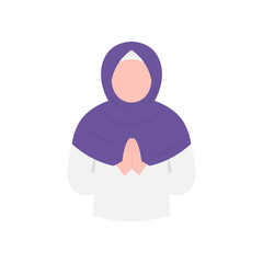Muslim People Illustration