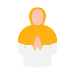 Muslim People Illustration