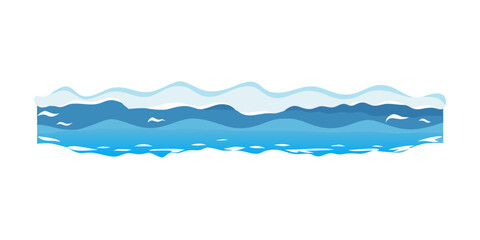 Abstract ocean waves © Adobe 
