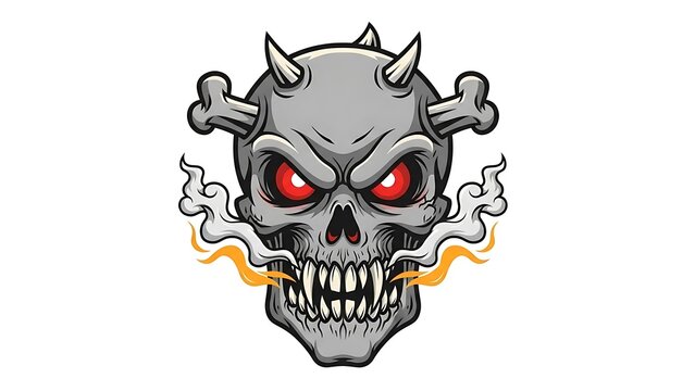 Evil Skate Page Black N?hend Skate Vector.
