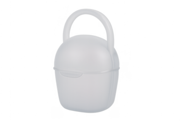 Baby pacifier case storing accessory transparent plastic container