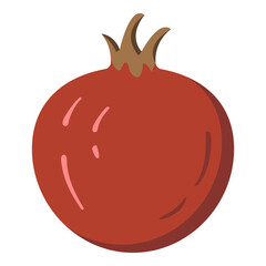 Vector Color Icon - Pomegranate